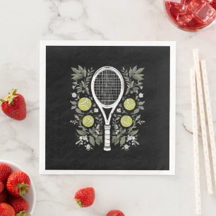 Tennis Player Napkin