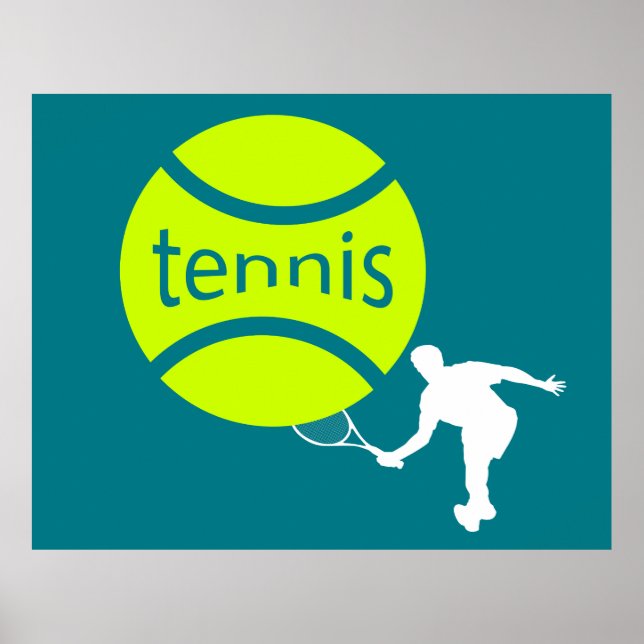 Tennis player poster (Front)
