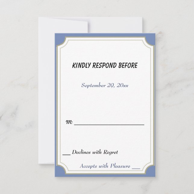 TENNIS PLAYER RSVP (Front)