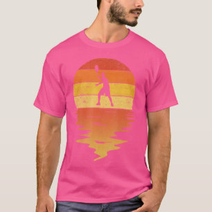 Tennis Player Sunset 70S Tennis T-Shirt