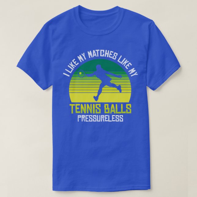 Tennis Player T-Shirt (Design Front)