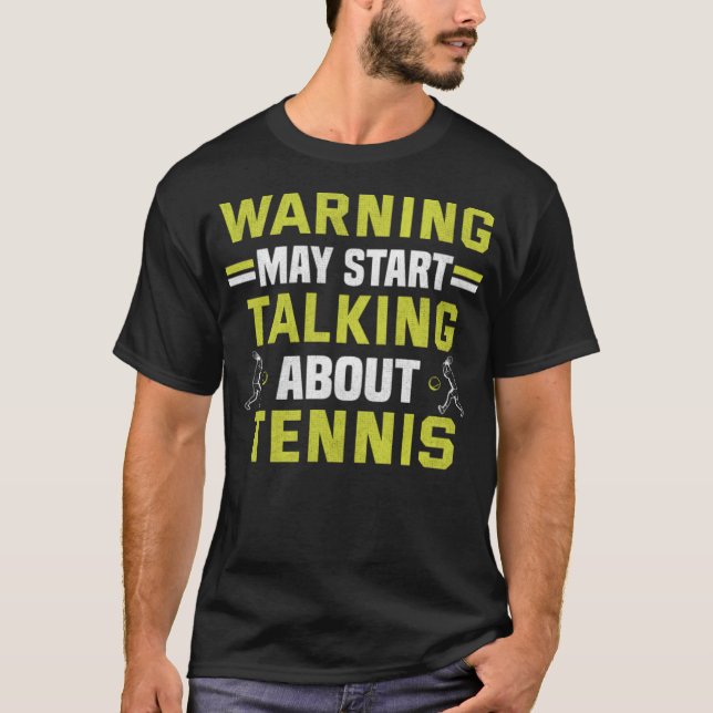 Tennis Player Tennis Racket Court Ball Match old s T-Shirt (Front)