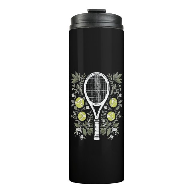 Tennis Player Thermal Tumbler (Front)