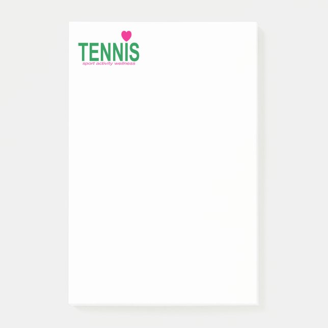 Tennis Post-it Notes (Front)