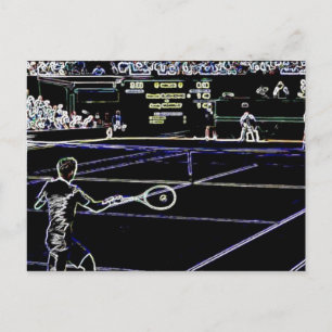Tennis Postcard