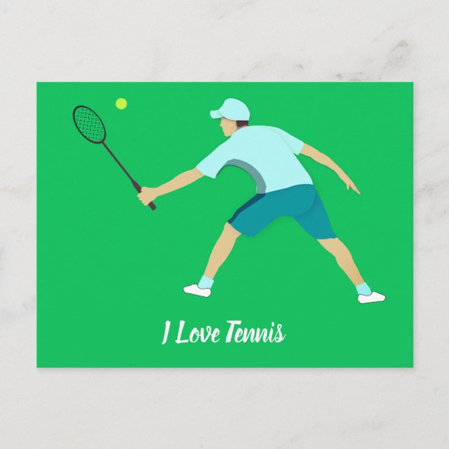 Tennis Postcard (Front)