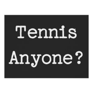 Tennis Poster