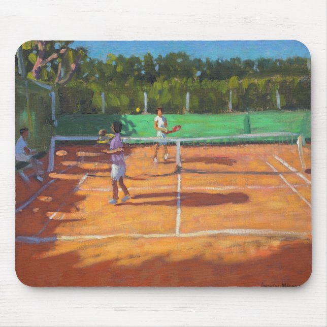 Tennis practise Cap d’adge France 2013 Mouse Pad (Front)