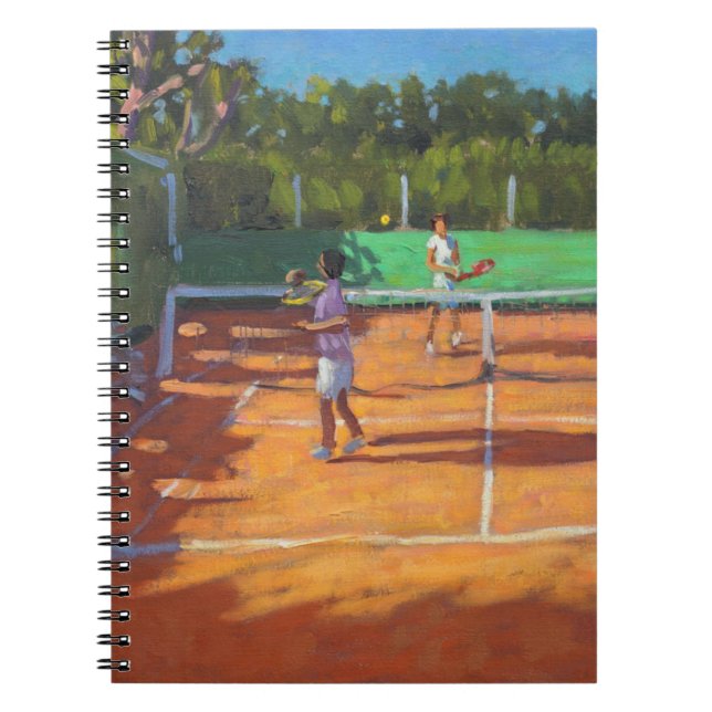 Tennis practise Cap d’adge France 2013 Notebook (Front)