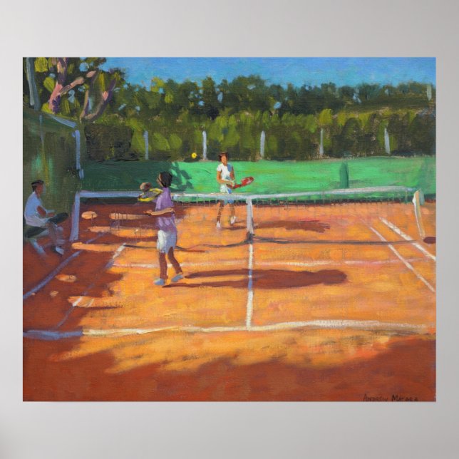 Tennis practise Cap d’adge France 2013 Poster (Front)