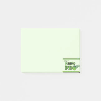 Tennis Professional Post-it Notes