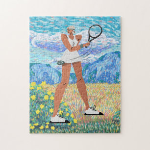 Tennis Puzzles for Woman Player