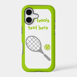 Tennis racket and ball custom