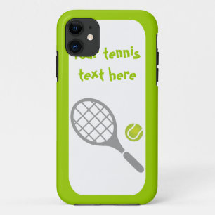 Tennis racket and ball custom Case-Mate iPhone case