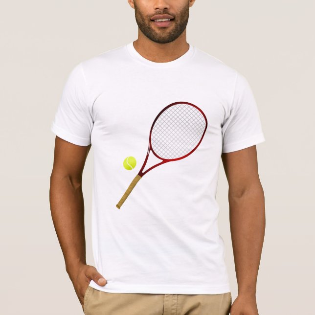 Tennis racket and ball T-Shirt (Front)