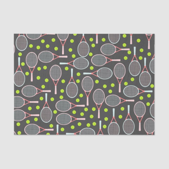 Tennis Racket Tissue Paper (Front)