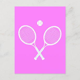 Tennis Rackets and Ball     Postcard