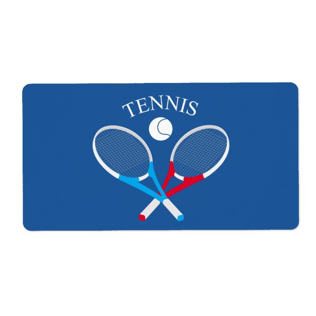 Tennis rackets and tennis ball (Front)