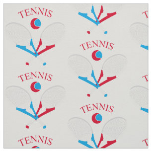 Tennis rackets and tennis ball fabric