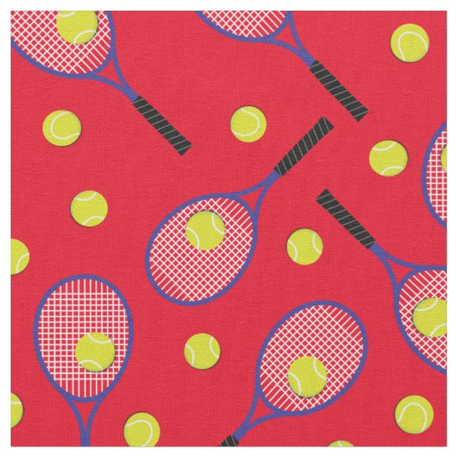 Tennis Rackets Sports Fabric (Close Up)
