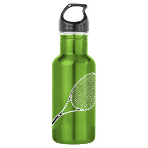 tennis racquet 532 ml water bottle