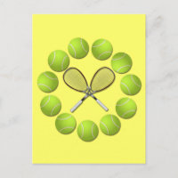 TENNIS RACQUET AND BALLS