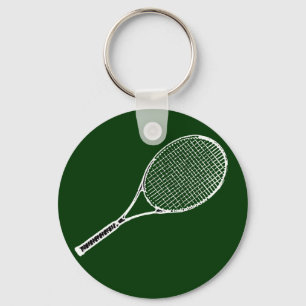 tennis racquet key ring