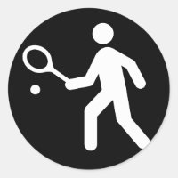 Tennis Racquetball Pictogram