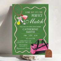 Tennis Rally And Margaritas Adult Birthday