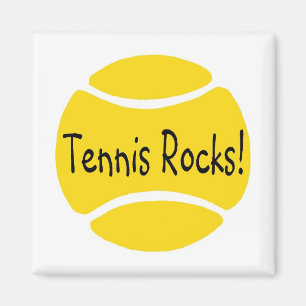 Tennis Rocks Magnet