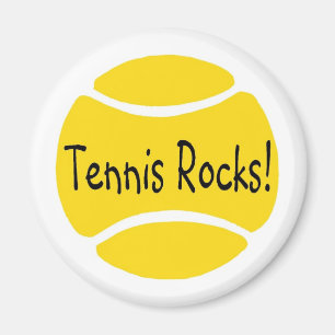 Tennis Rocks Magnet