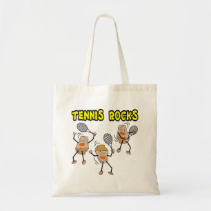 Tennis Rocks Tote Bag