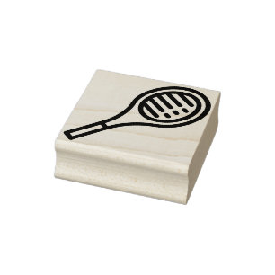 tennis rubber stamp