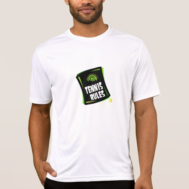 TENNIS RULES DRY-FIT SHIRT (Front)