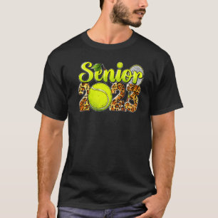 Tennis Senior 2023 Last First Day Of Senior Year T-Shirt