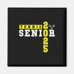 Tennis Senior Night Tennis Senior 2025 Graduation  Magnet