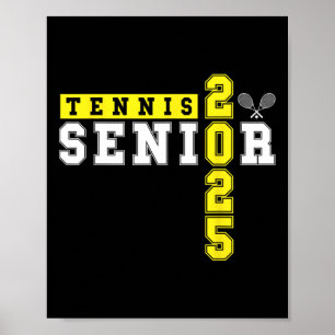 Tennis Senior Night Tennis Senior 2025 Graduation Poster