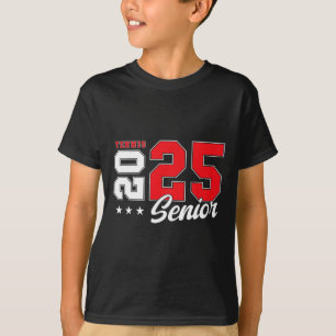 Tennis Senior Night Tennis Senior 2025 Graduation T-Shirt