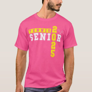 Tennis Senior Night Tennis Senior 2025 Graduation T-Shirt