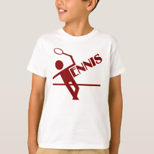 TENNIS shirt - choose style & colour, customise
