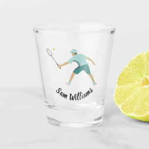 Tennis Shot Glass