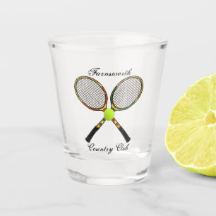 Tennis Shot Glass