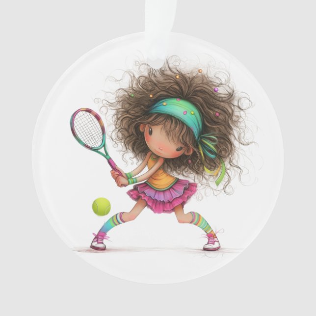 TENNIS Sister / Friend / Relative   Ornament (Front)