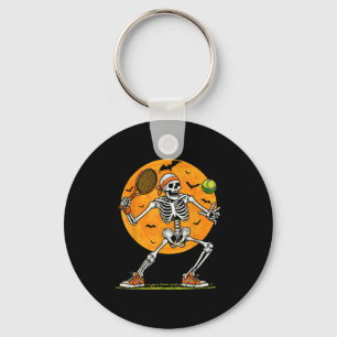 Tennis Skeleton Soky Boys Funny Halloween Tennis P Key Ring