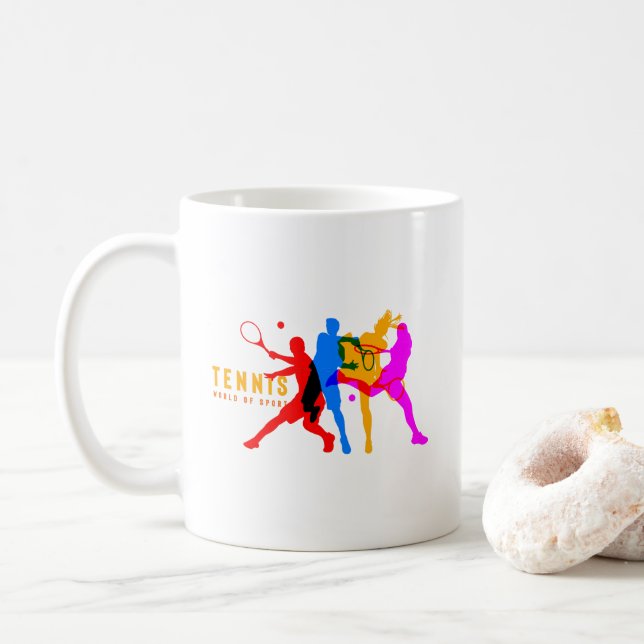 Tennis Sport | Classic Mug #11 (With Donut)