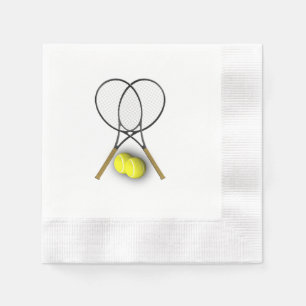 Tennis Sport Theme Napkin