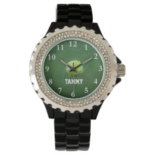 Tennis Sports Personalised Name Watch