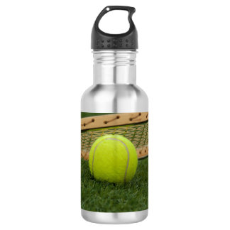 Tennis stainless steel water bottle