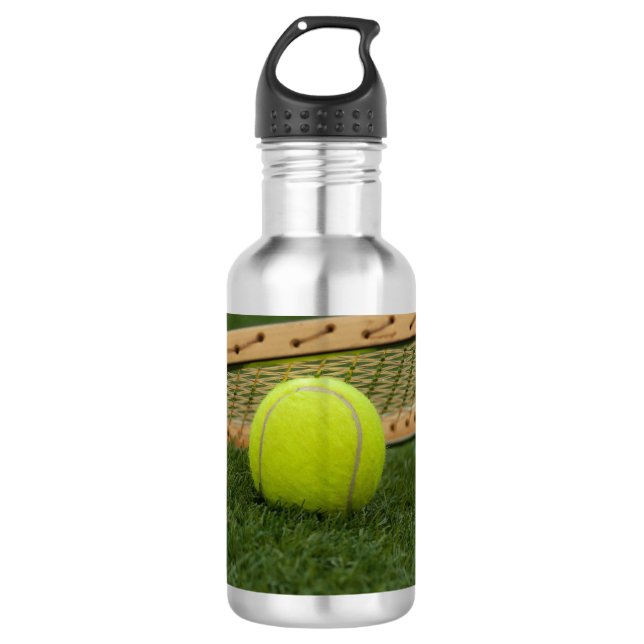 Tennis stainless steel water bottle (Front)