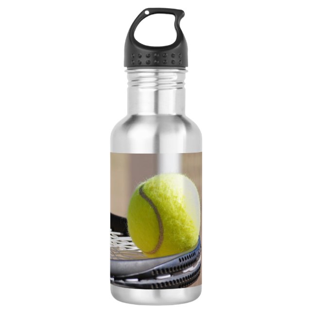 Tennis stainless steel water bottle (Front)